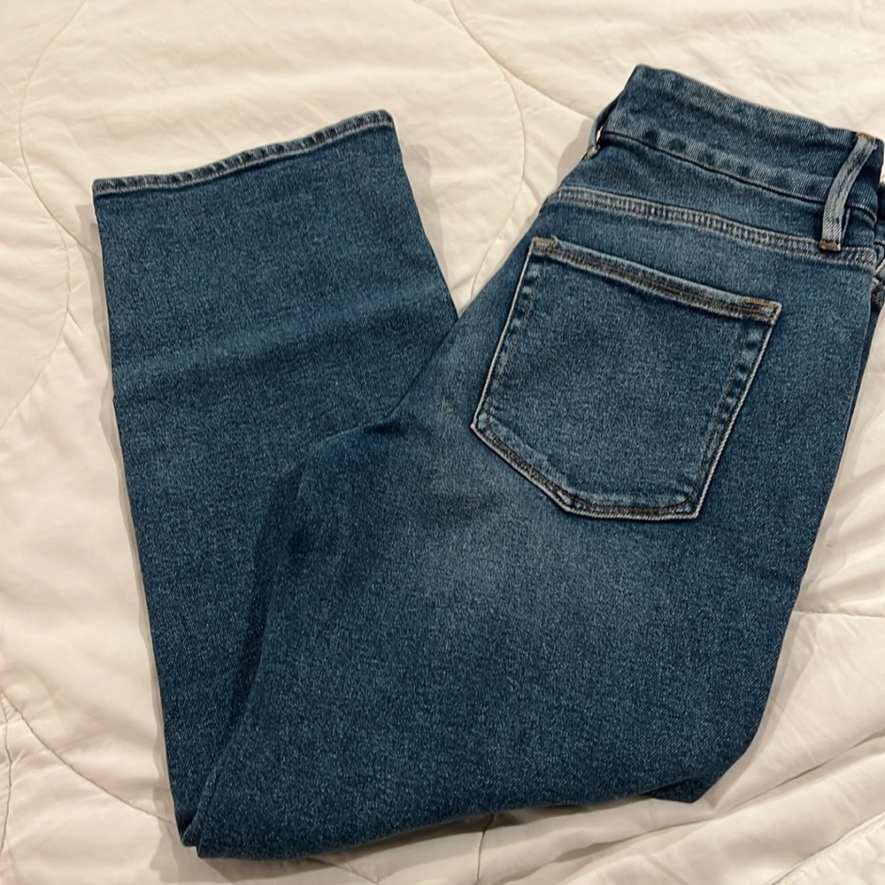 Good American Denim Straight Jeans